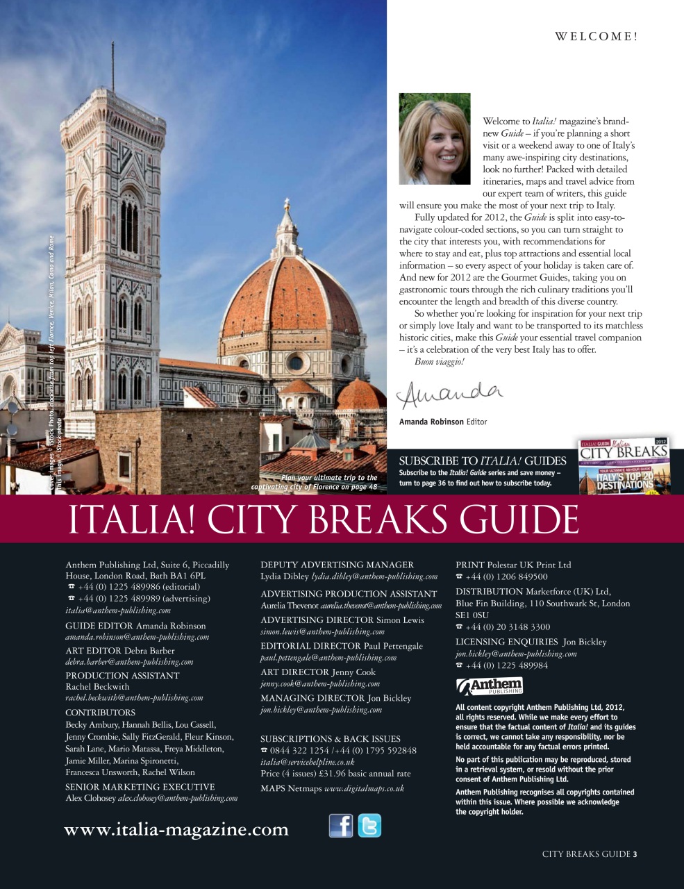Italia! Guide Preview Pages