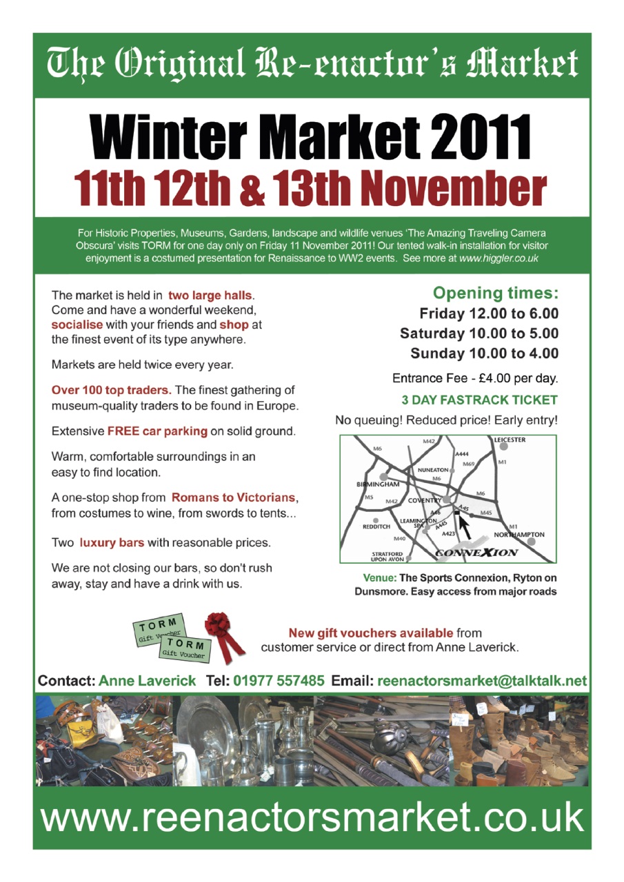 Skirmish Living History Preview Pages