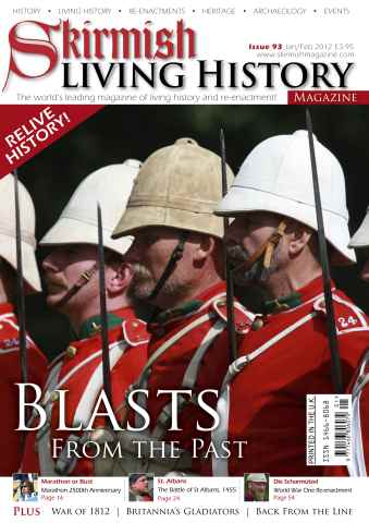 Skirmish Living History issue Issue 93 Jan-Feb 2012
