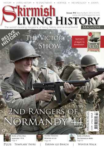 Skirmish Living History issue Issue 94 Mar-Apr 2012
