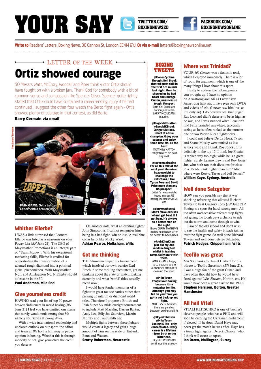 Boxing News Preview Pages