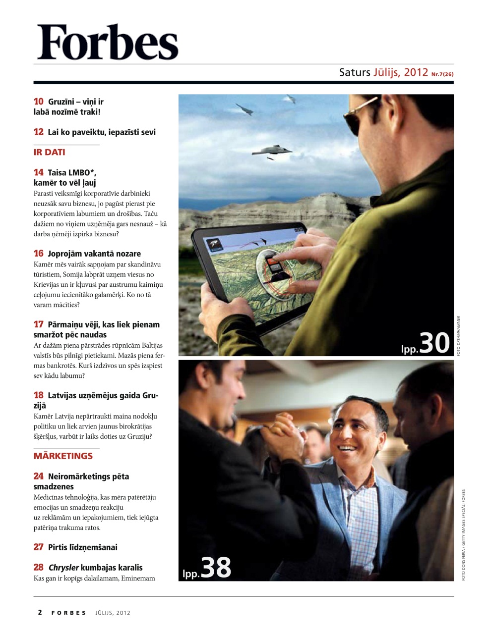 Forbes Latvia Preview Pages