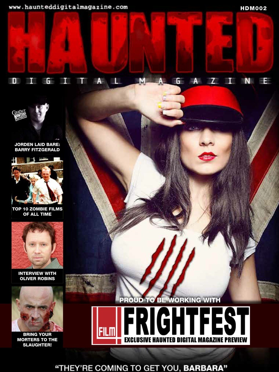 Haunted Magazine Preview Pages