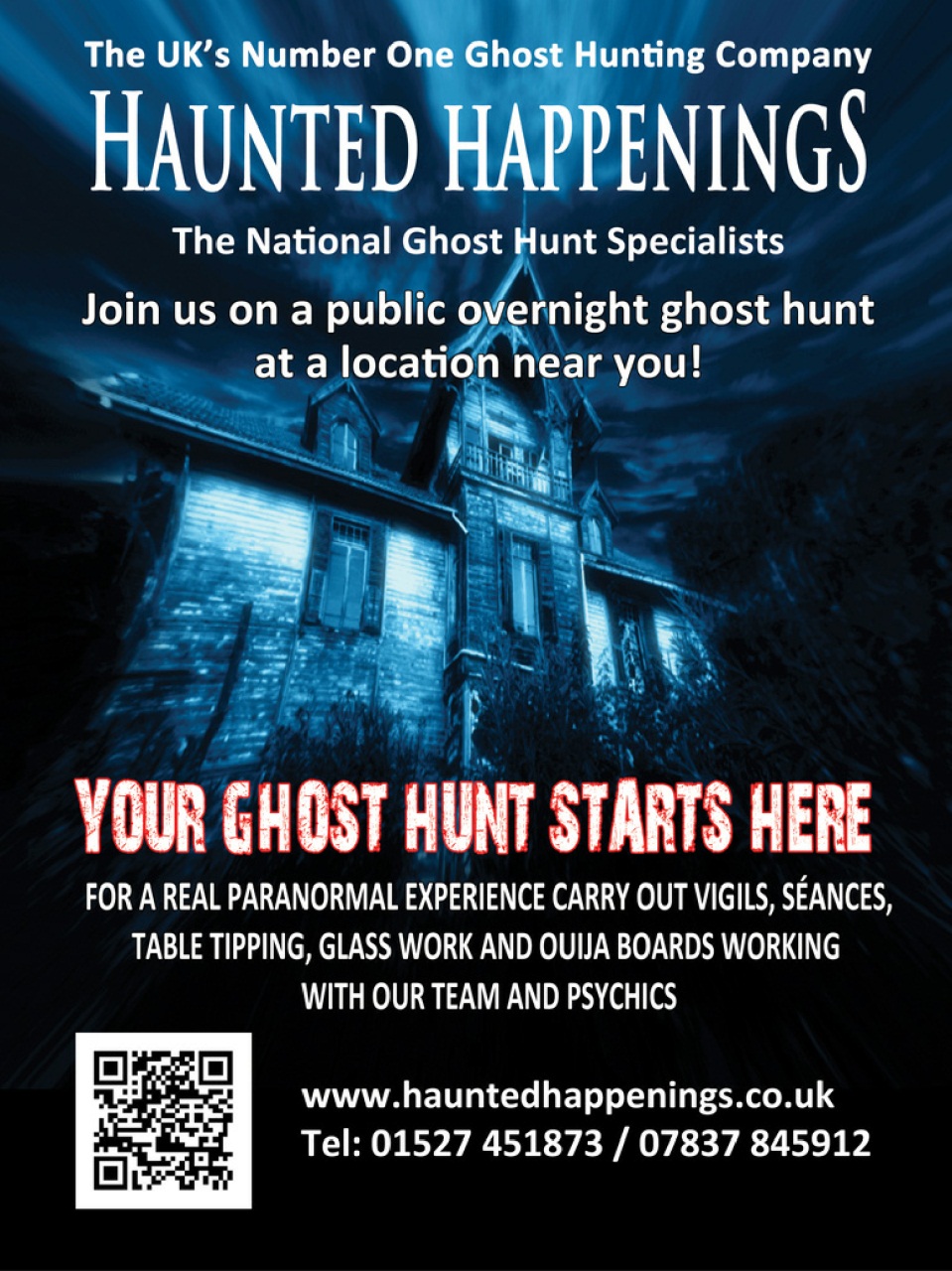 Haunted Magazine Preview Pages