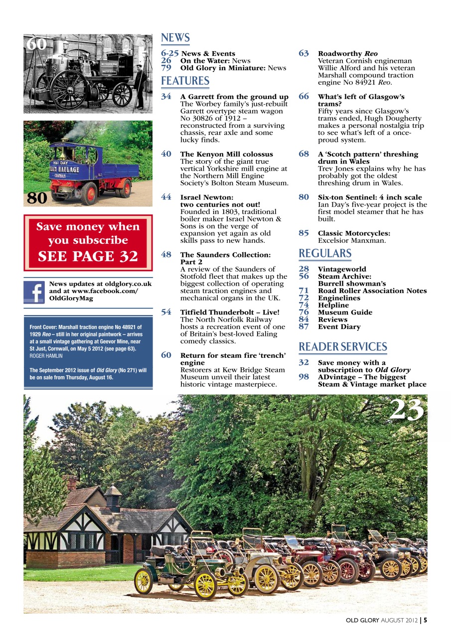 Old Glory Magazine Preview Pages