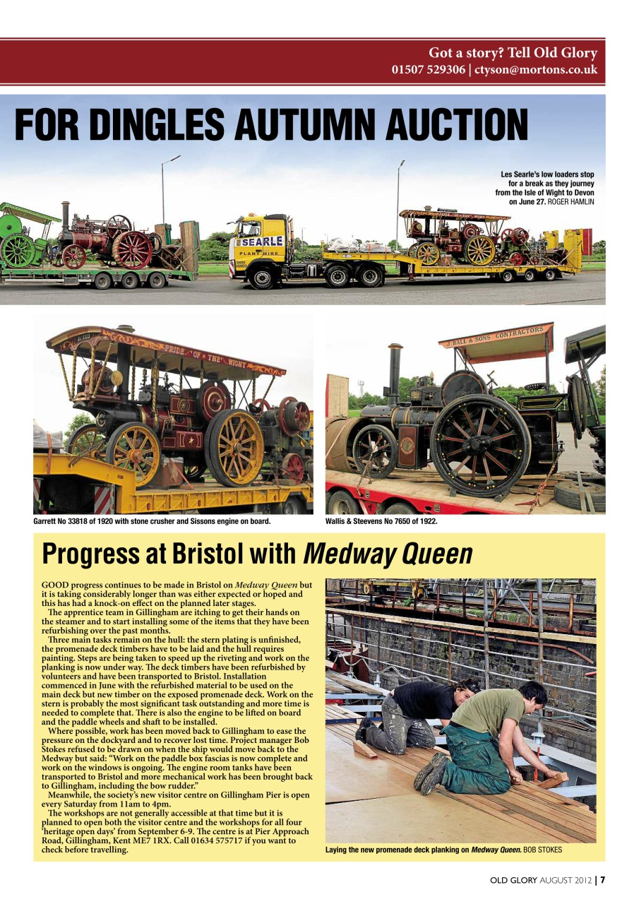 Old Glory Magazine Preview Pages