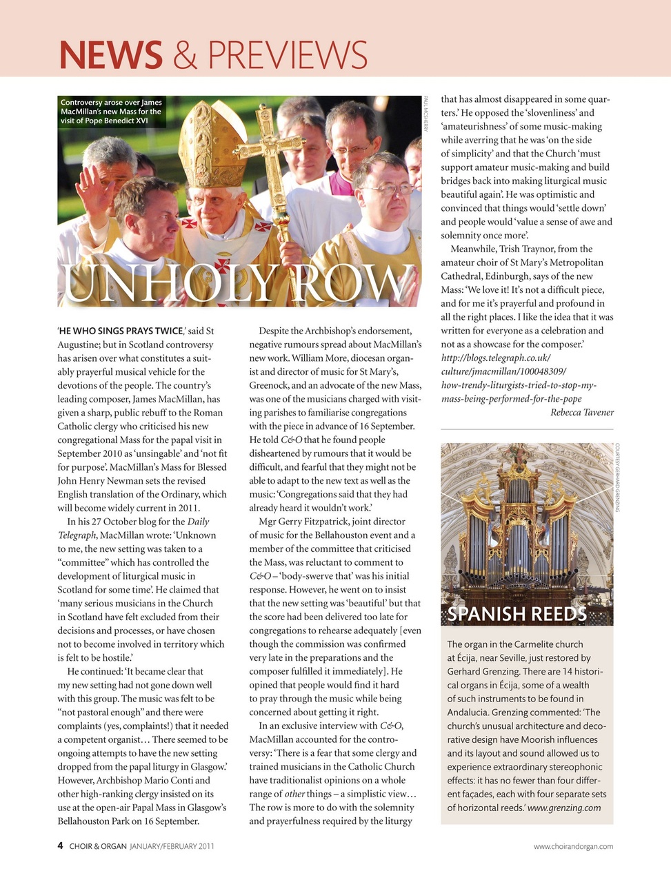 Choir & Organ Preview Pages