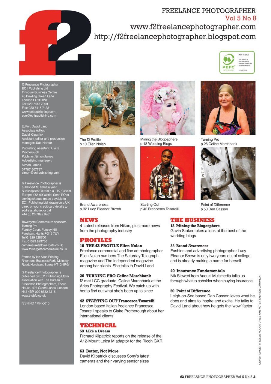 f2 Cameracraft Preview Pages