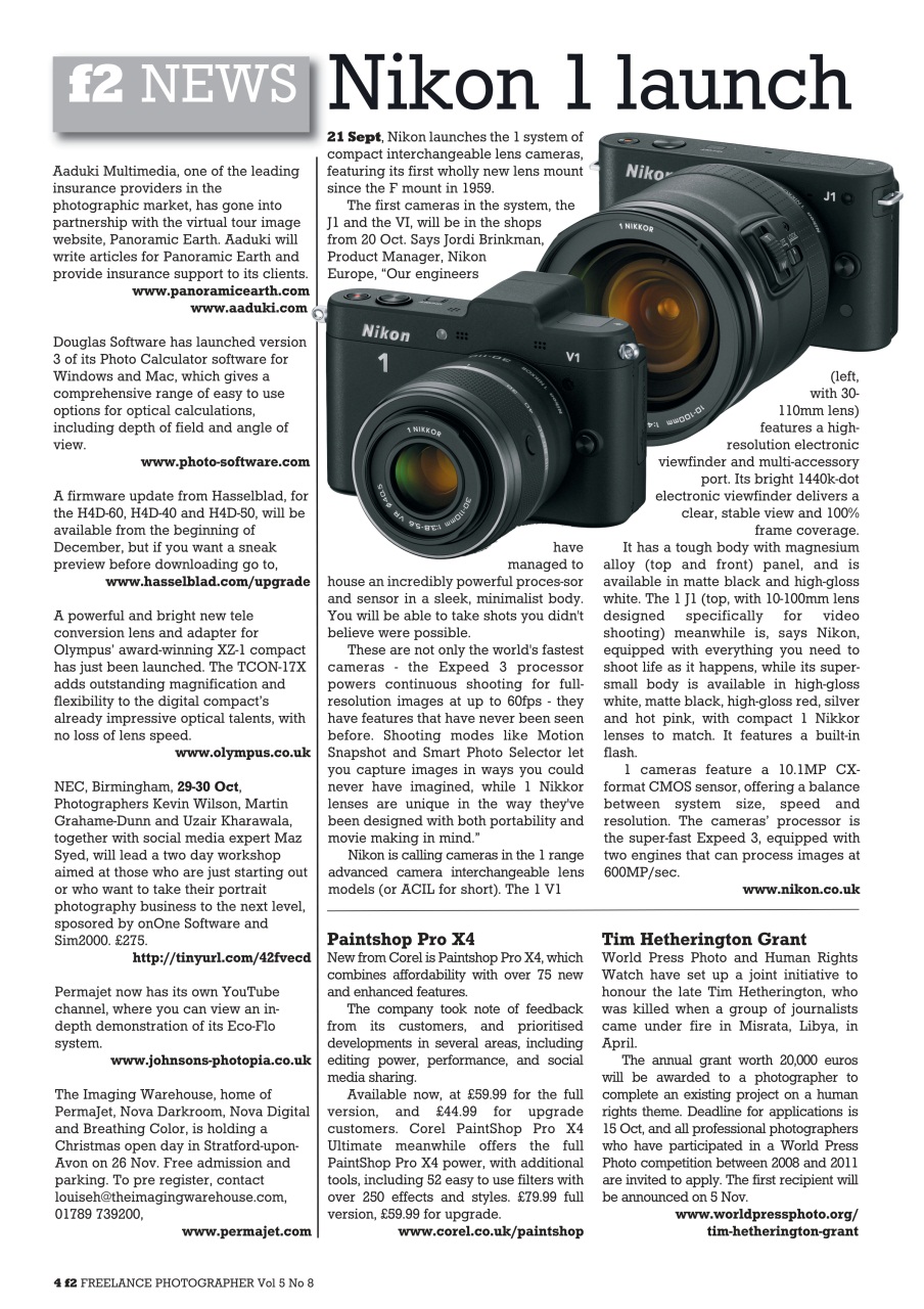 f2 Cameracraft Preview Pages