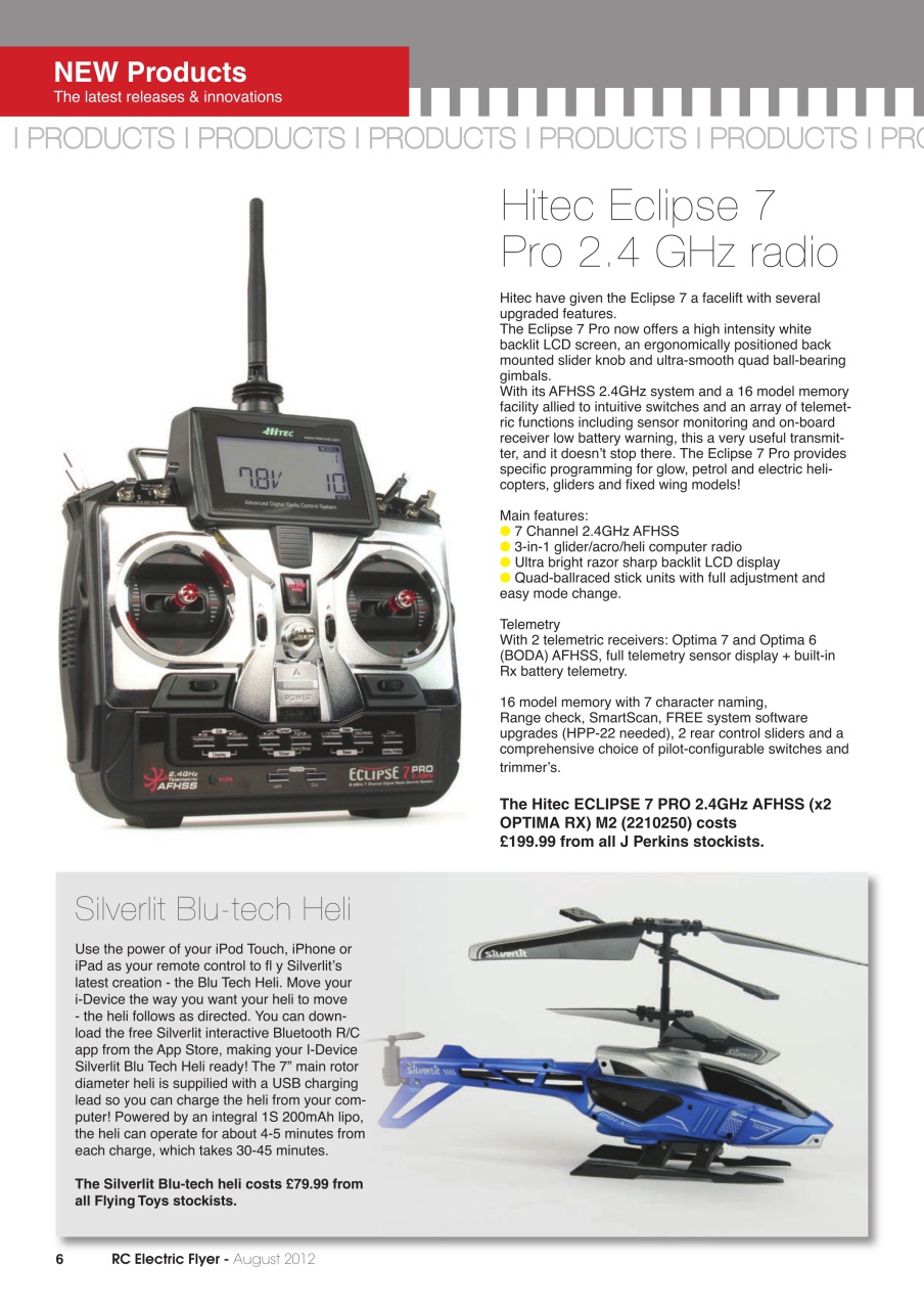 RC Electric Flyer Preview Pages