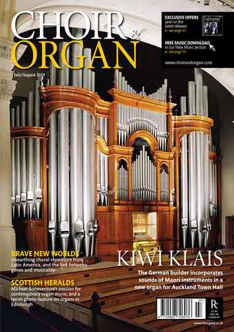 Choir & Organ issue Jul-Aug 2010