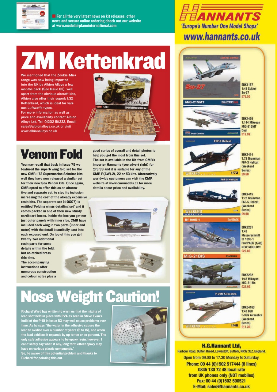 Model Airplane International Preview Pages