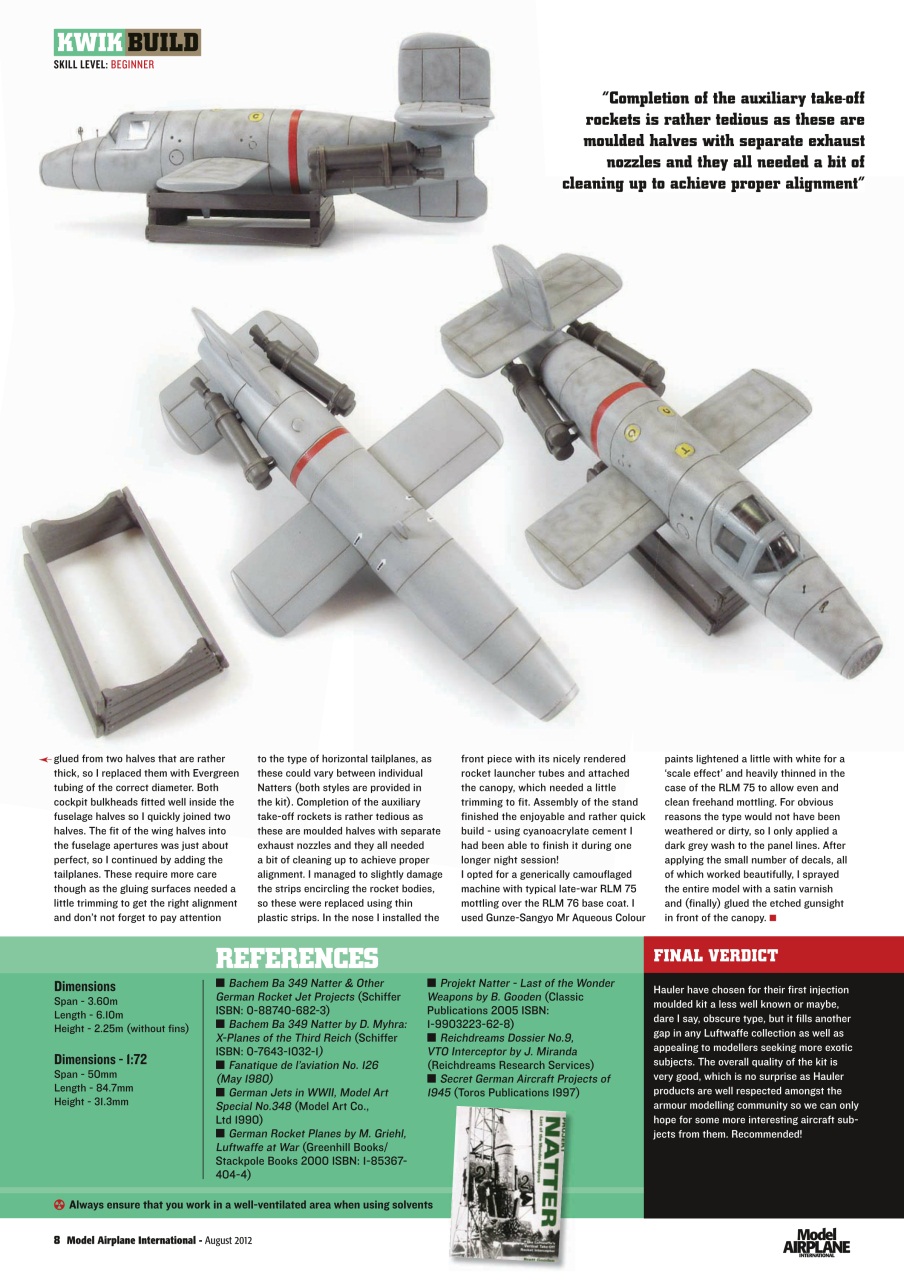 Model Airplane International Preview Pages
