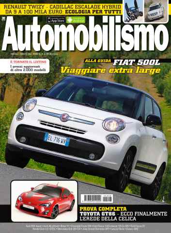 Automobilismo issue Automobilismo 8-2012