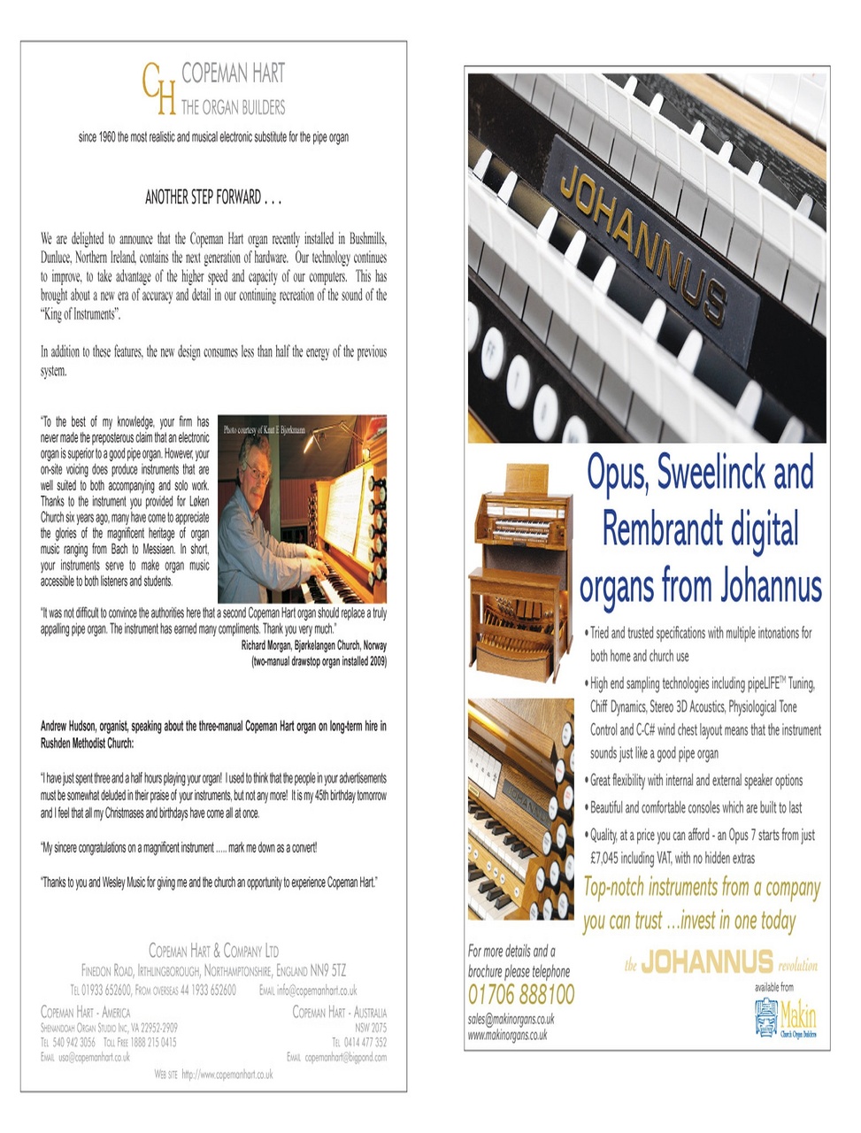 Choir & Organ Preview Pages