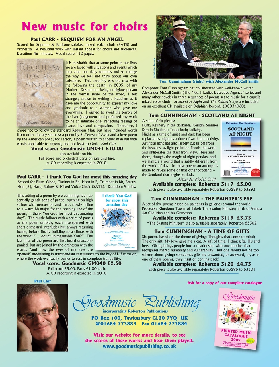 Choir & Organ Preview Pages