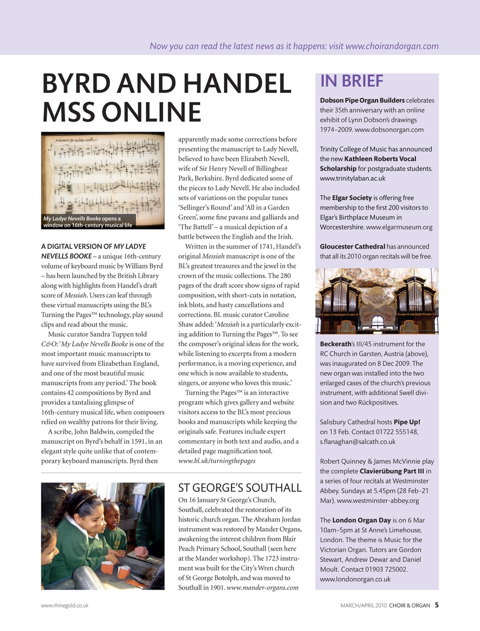 Choir & Organ Preview Pages