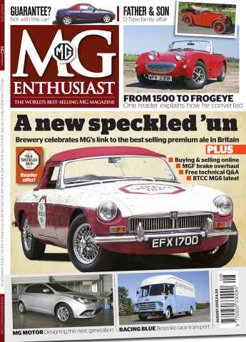 MG Enthusiast issue MG Enthusiast August 2012