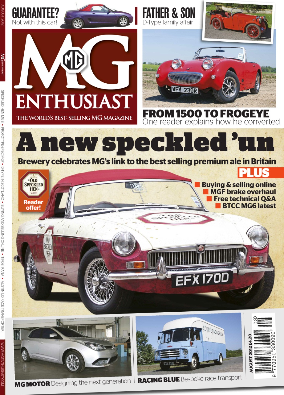 MG Enthusiast Preview Pages