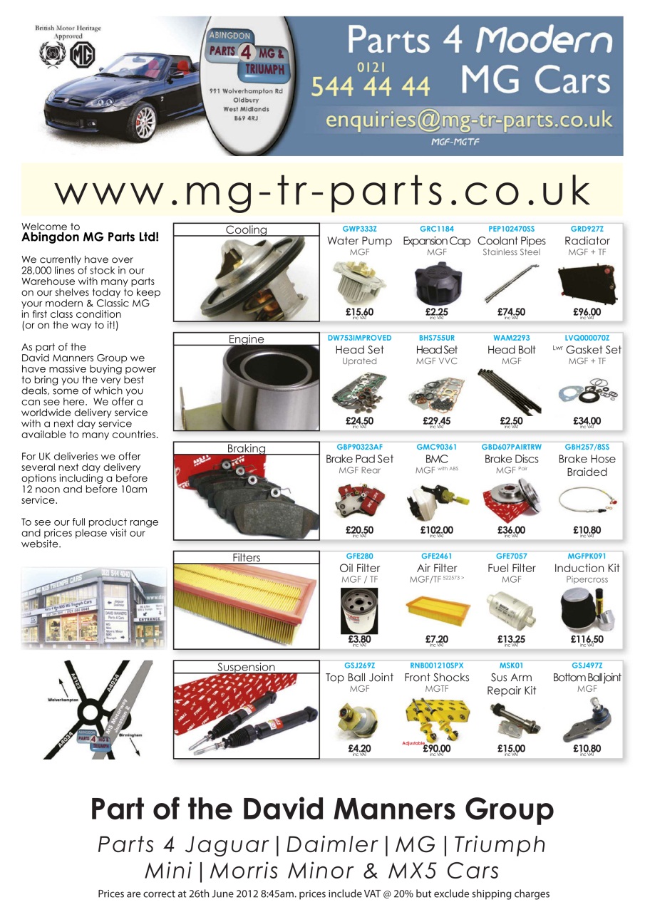 MG Enthusiast Preview Pages