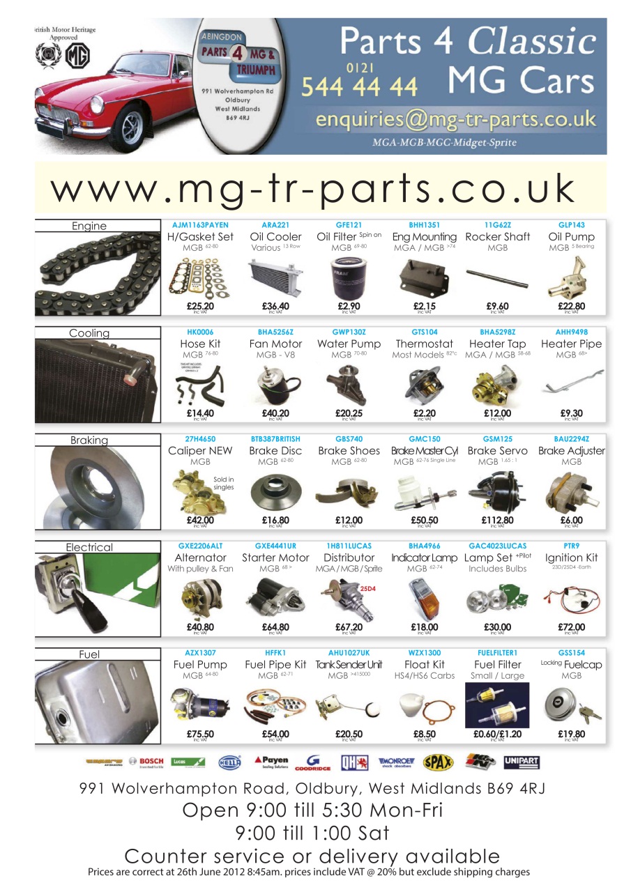 MG Enthusiast Preview Pages