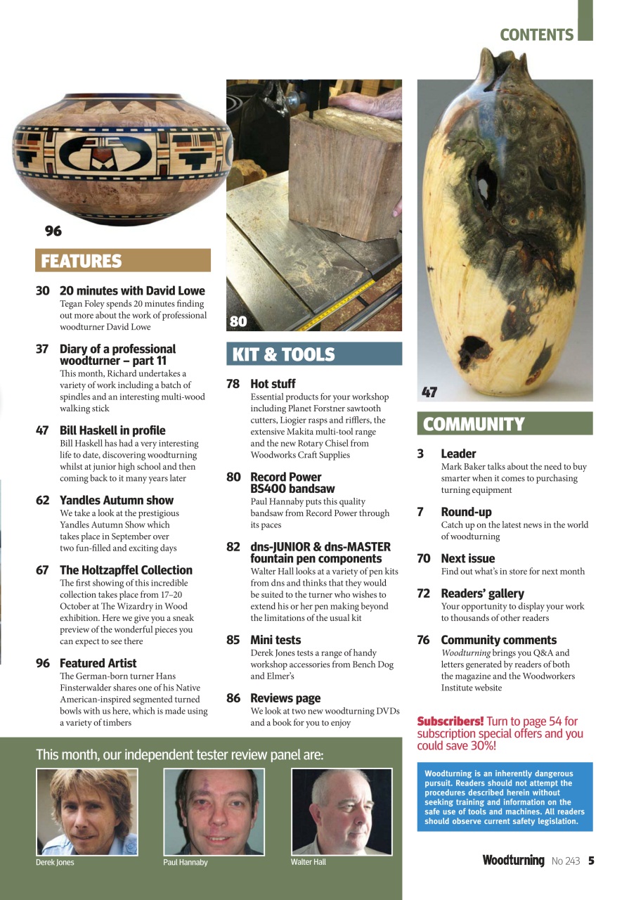 Woodturning Preview Pages