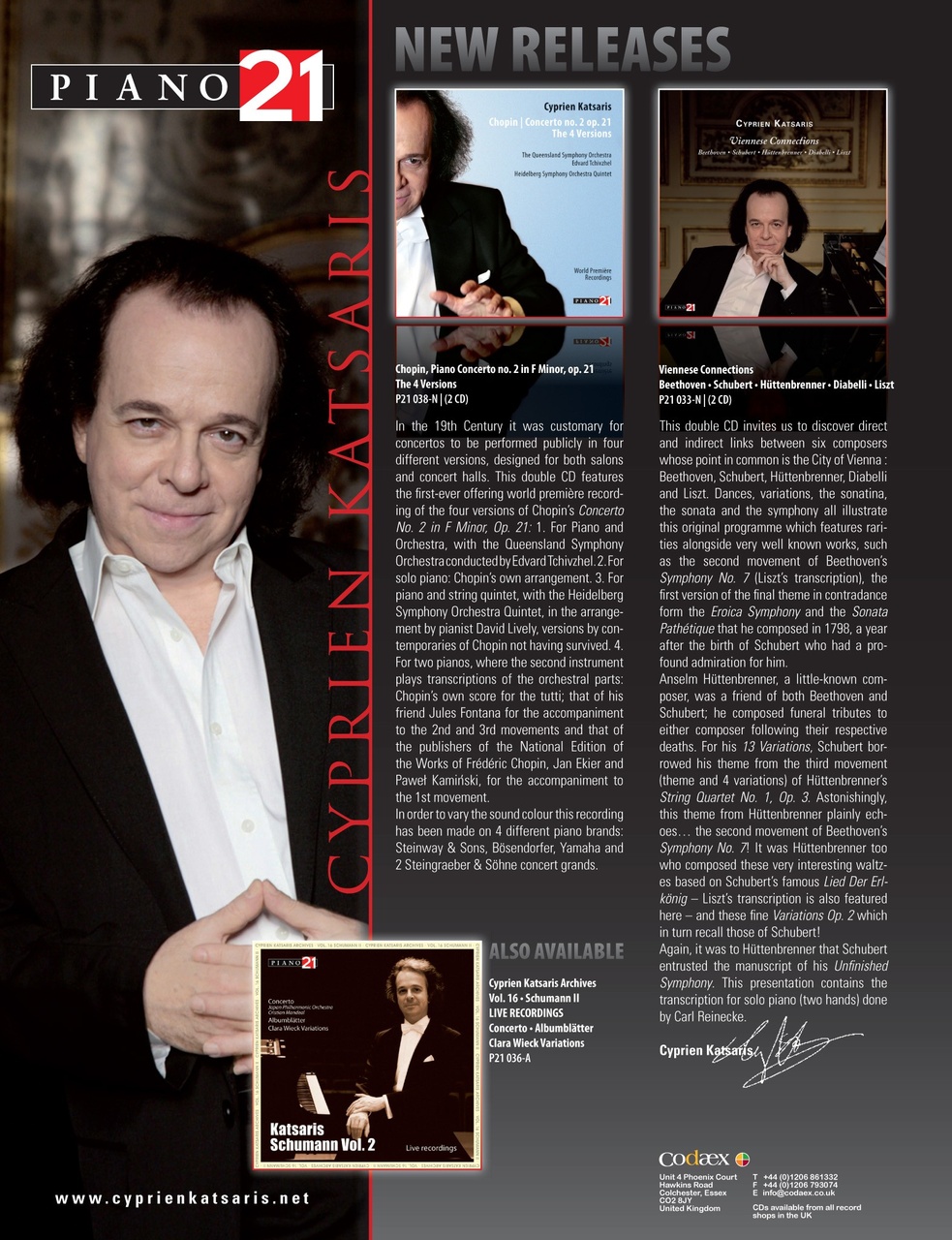 International Piano Preview Pages