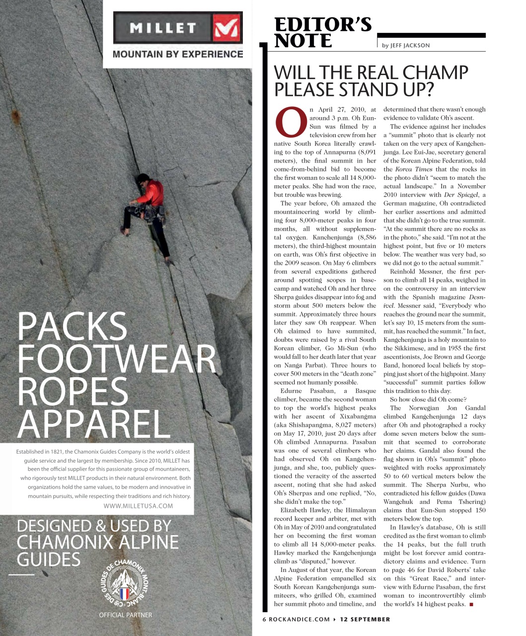 Rock and Ice Preview Pages