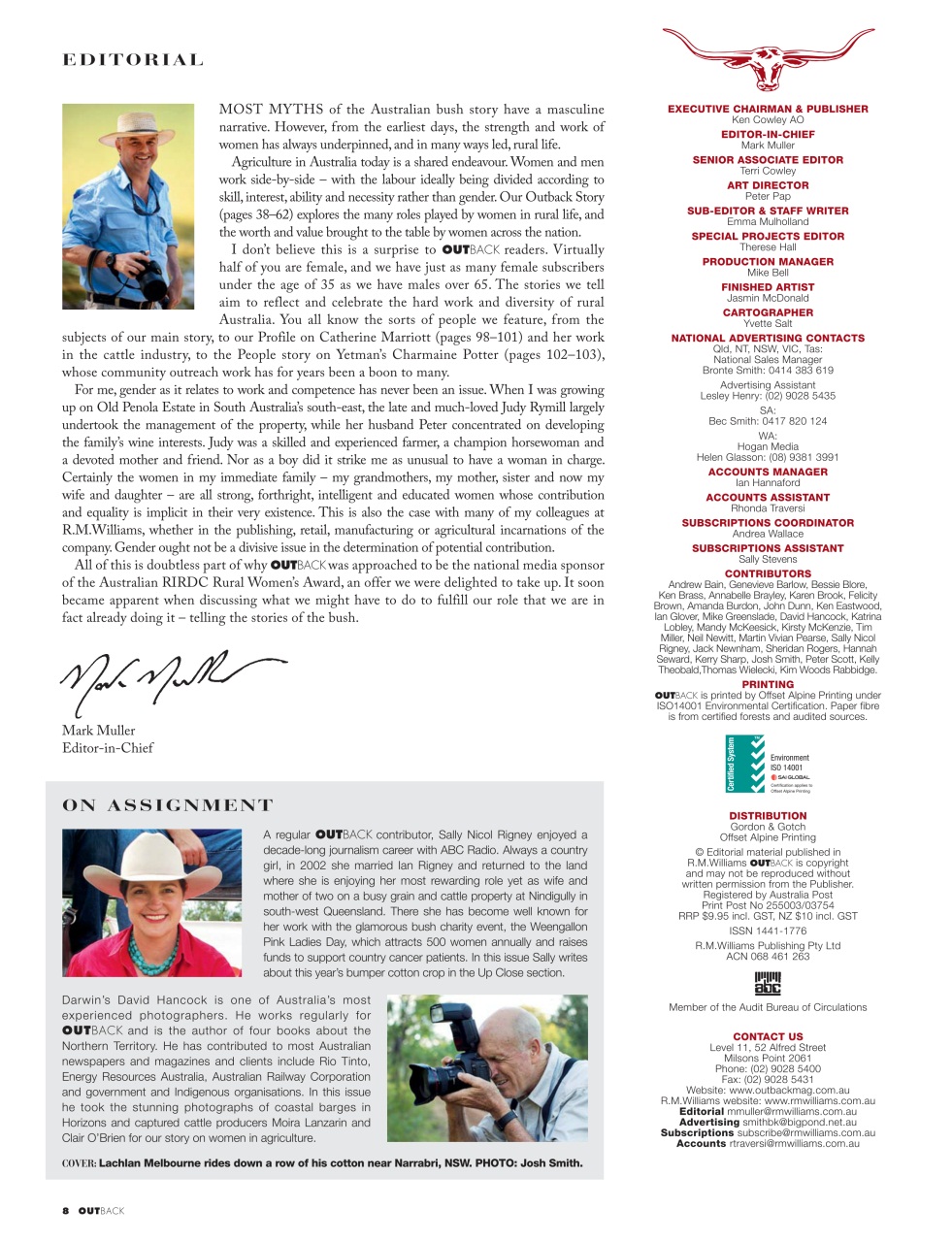 OUTBACK Magazine Preview Pages