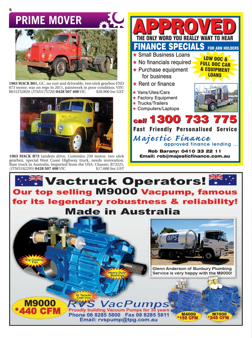JUST TRUCKS Preview Pages