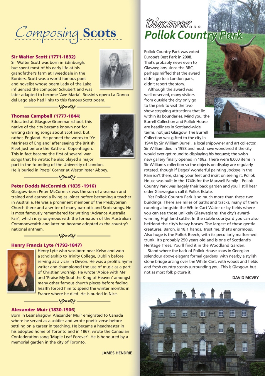 Scottish Memories Preview Pages