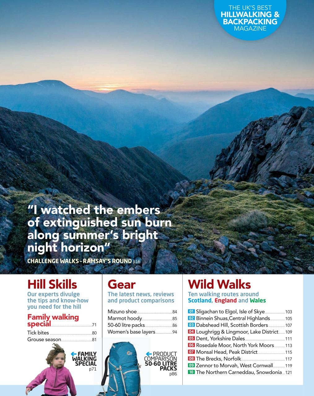 TGO - The Great Outdoors Magazine Preview Pages