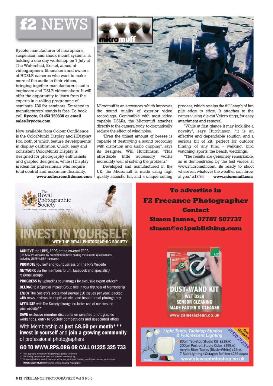 f2 Cameracraft Preview Pages