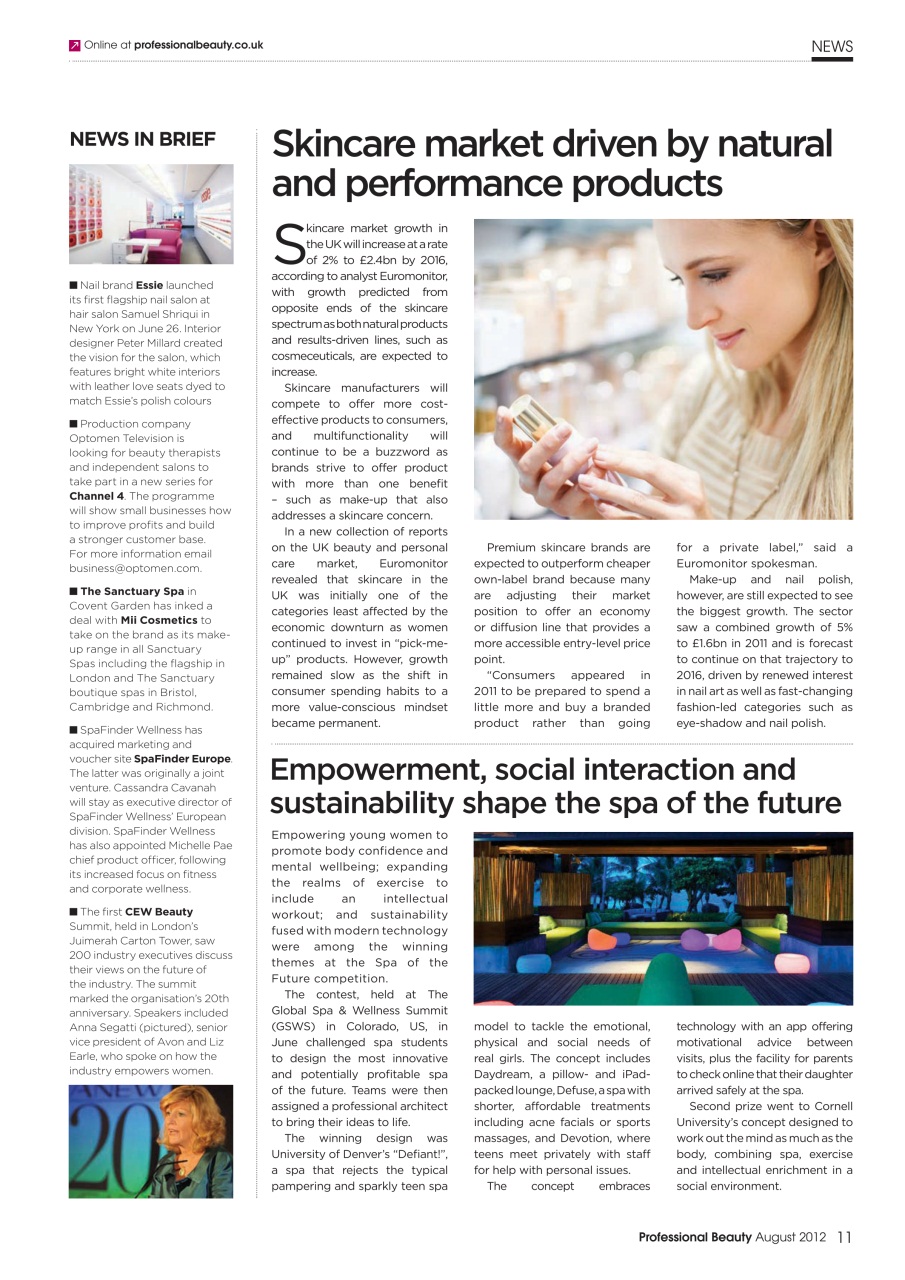 Professional Beauty Preview Pages