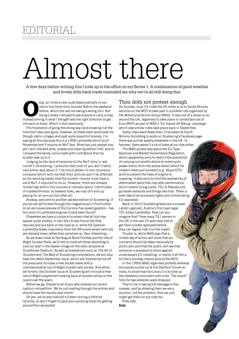 Scootering Preview Pages