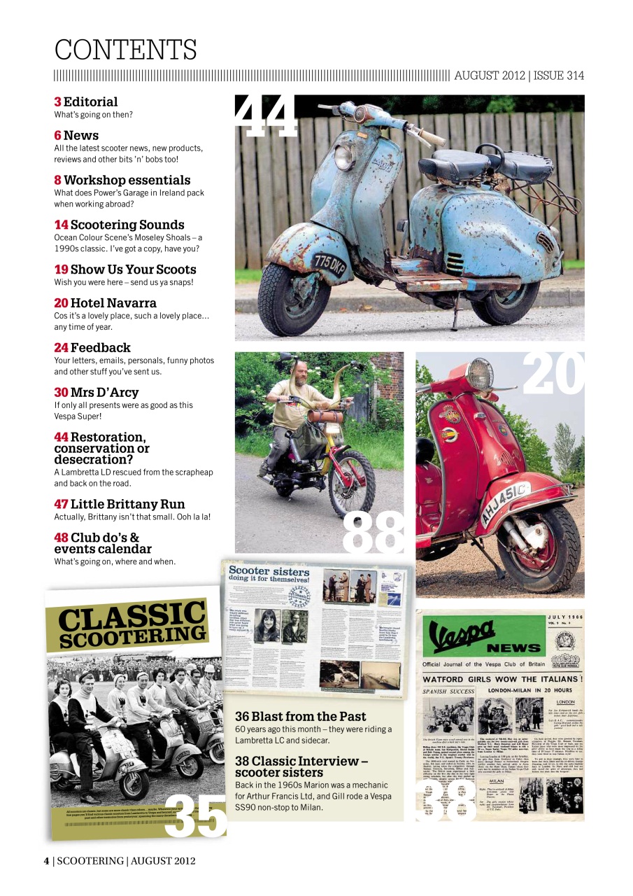 Scootering Preview Pages