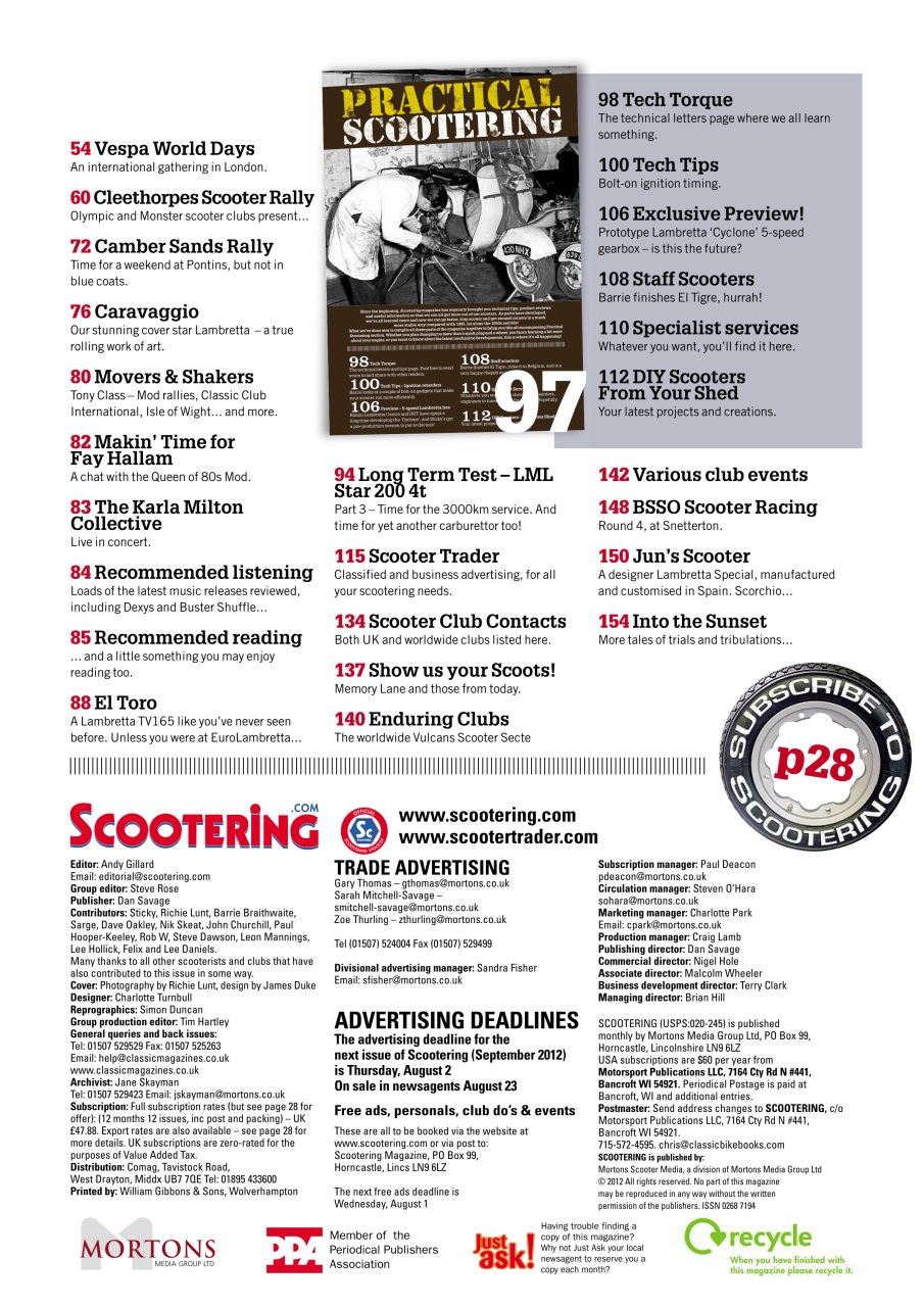 Scootering Preview Pages