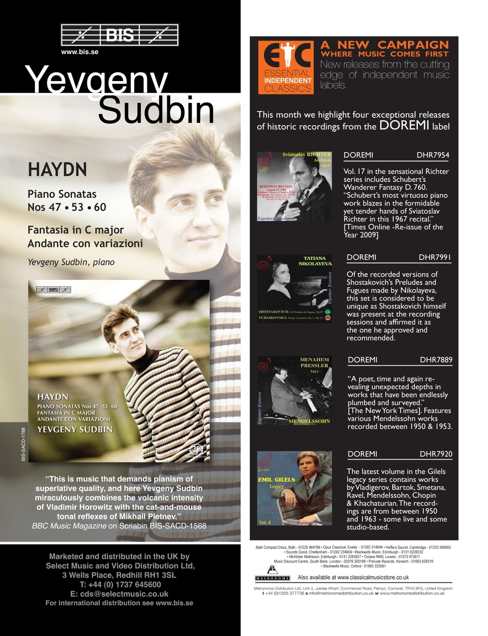 International Piano Preview Pages