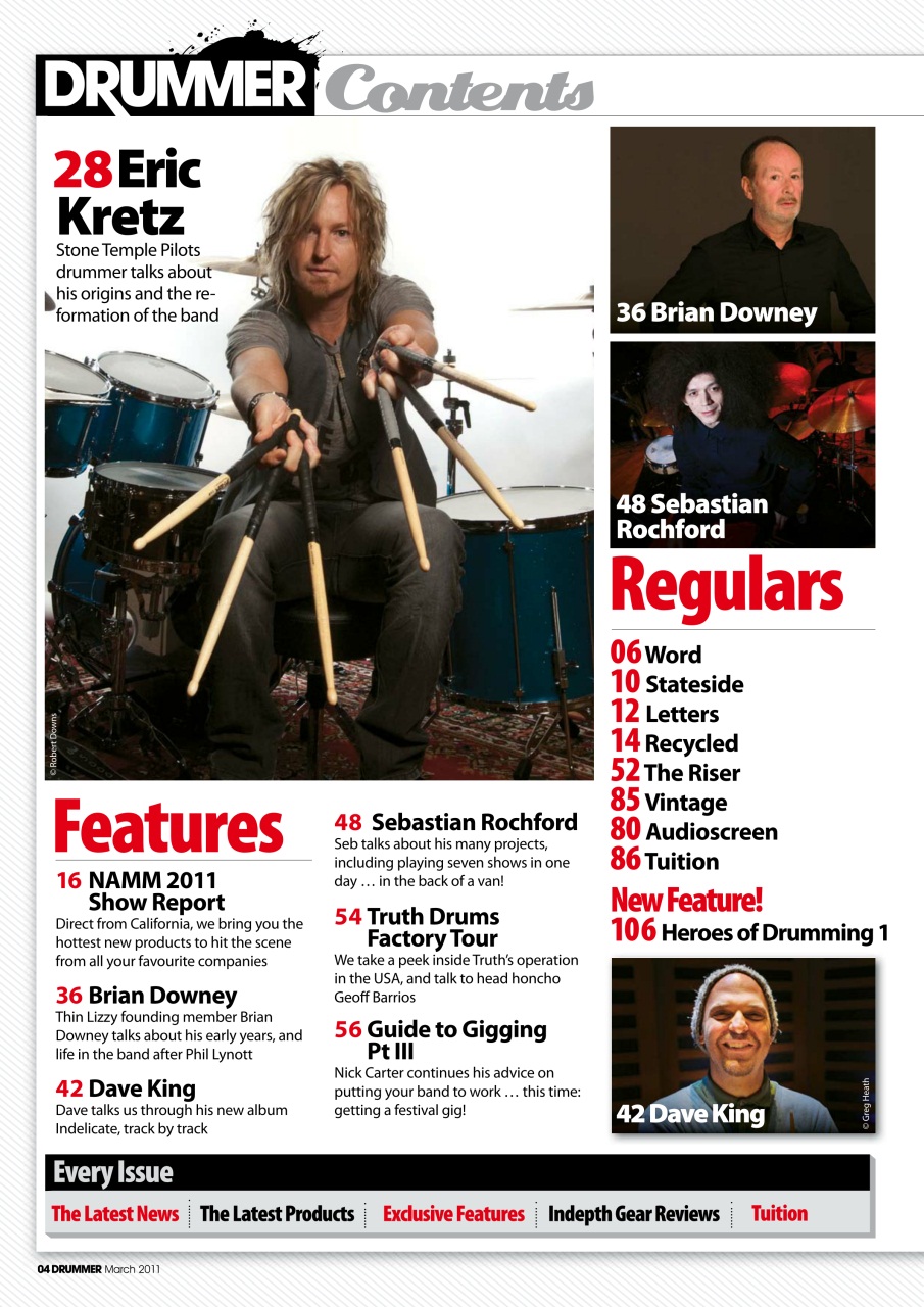 iDrum magazine: Never miss a beat Preview Pages