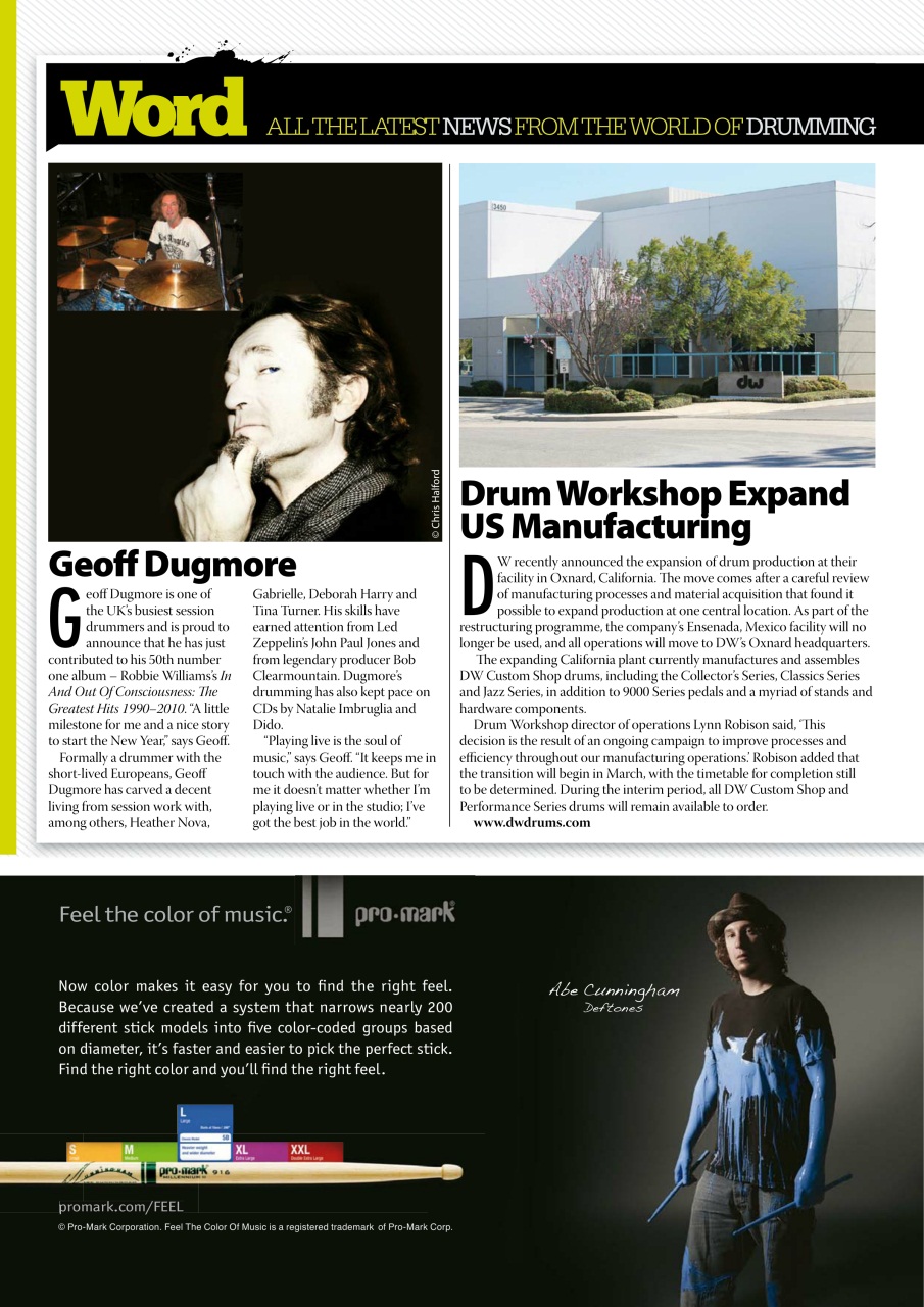 iDrum magazine: Never miss a beat Preview Pages