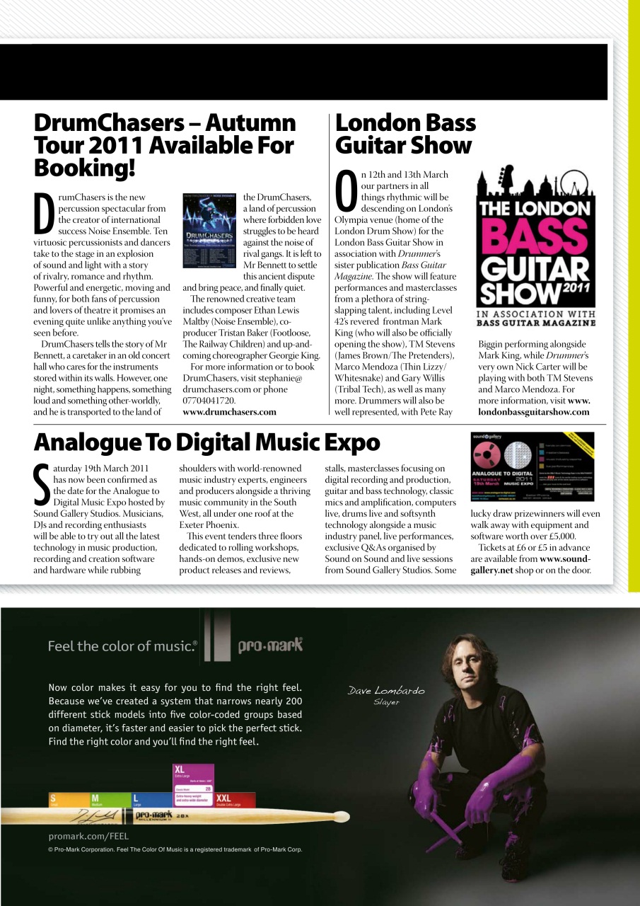 iDrum magazine: Never miss a beat Preview Pages