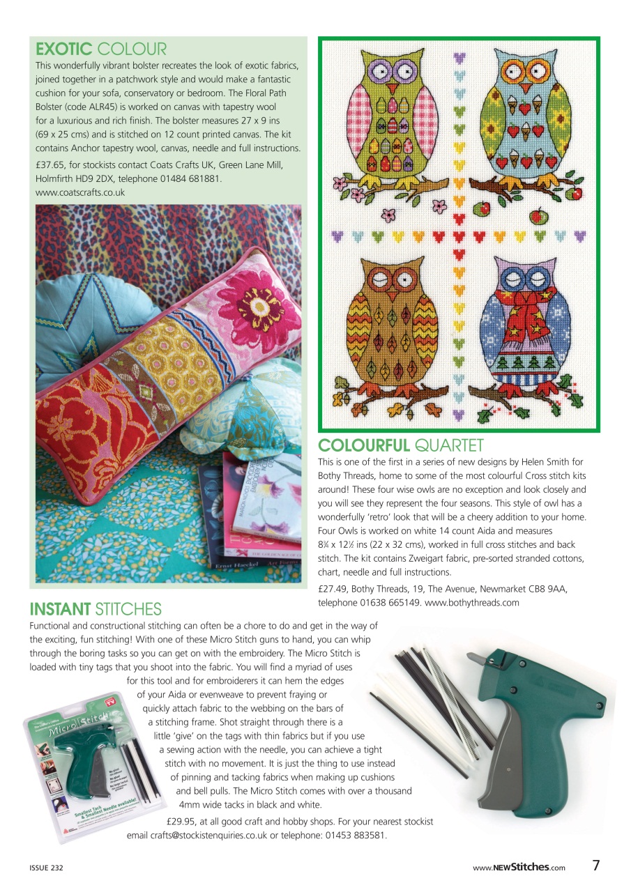 New Stitches Preview Pages