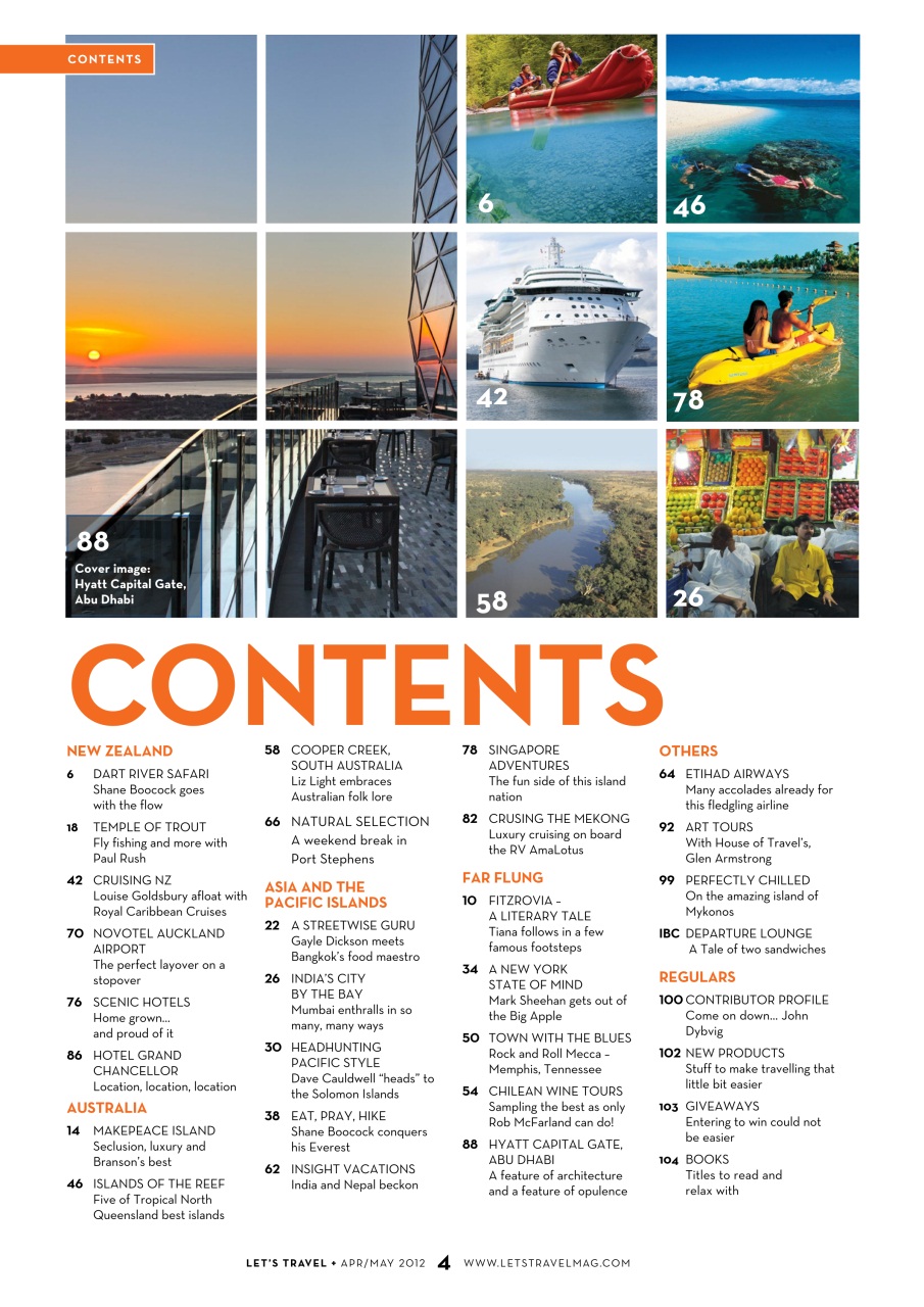 Let’s Travel Preview Pages