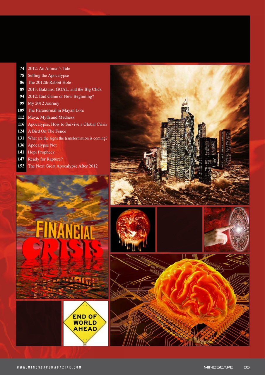 Mindscape Magazine Preview Pages