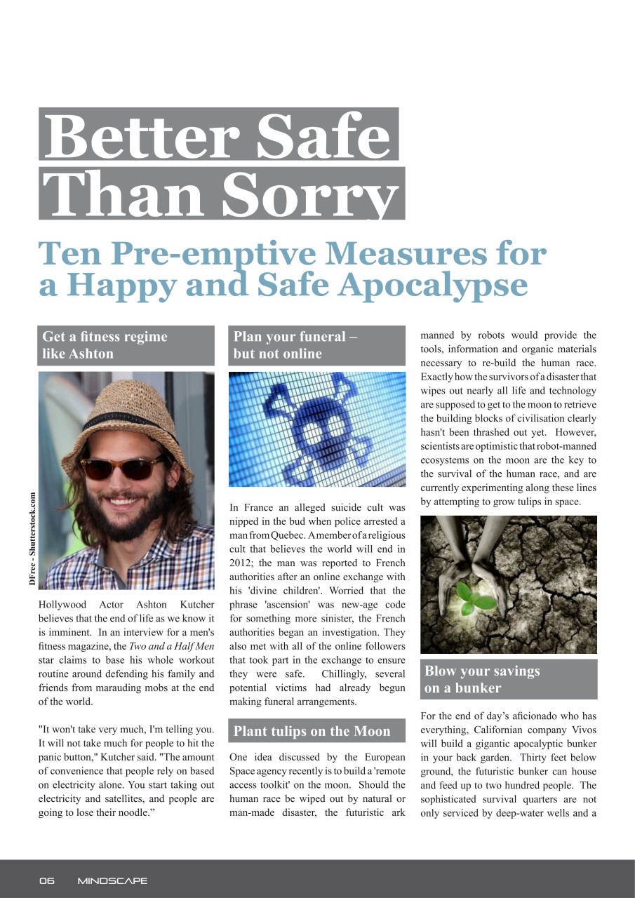 Mindscape Magazine Preview Pages