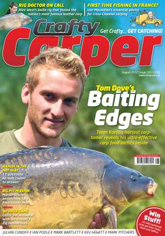 Crafty Carper issue Crafty Carper August issue 180