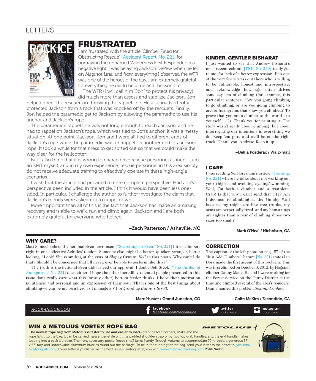 Rock and Ice Preview Pages