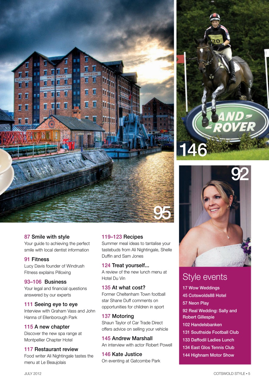 Cotswold Style Preview Pages