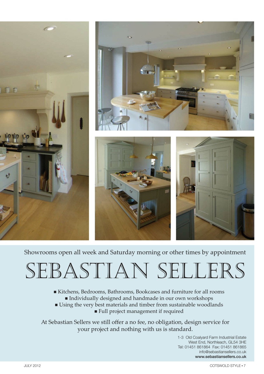 Cotswold Style Preview Pages