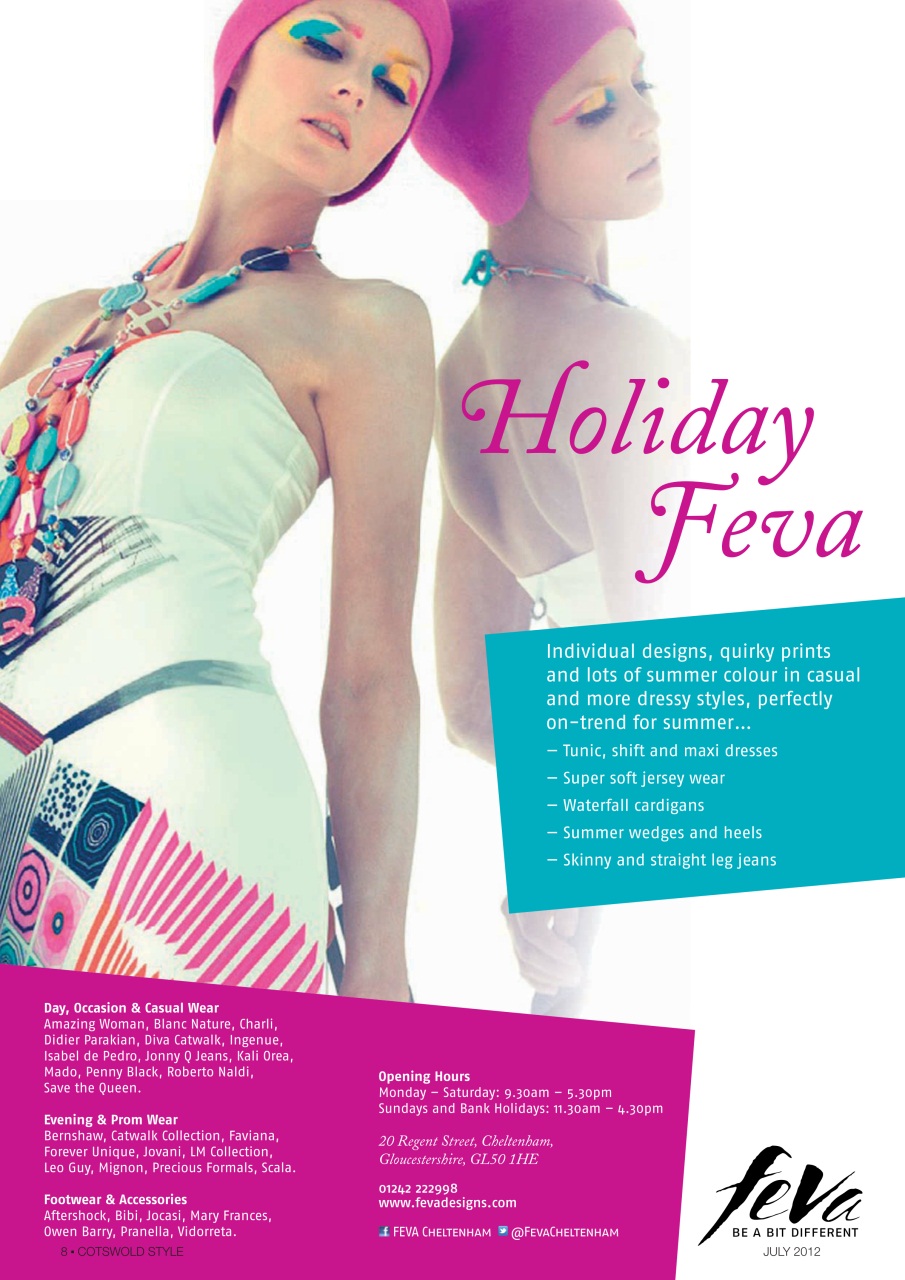 Cotswold Style Preview Pages